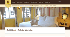 Desktop Screenshot of hotelsalil.com